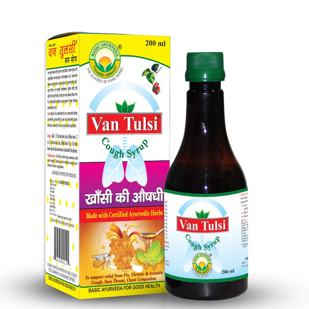 Basic Ayurveda Van Tulsi Cough Syrup Ml Price Uses Side Effects