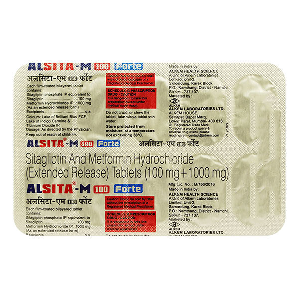 Alsita M 100 Forte Tablet Uses Side Effects Price Apollo Pharmacy