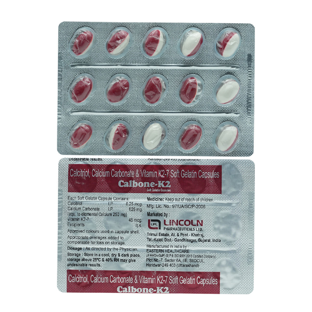 Calbone K Softgel Capsule S Price Uses Side Effects Composition