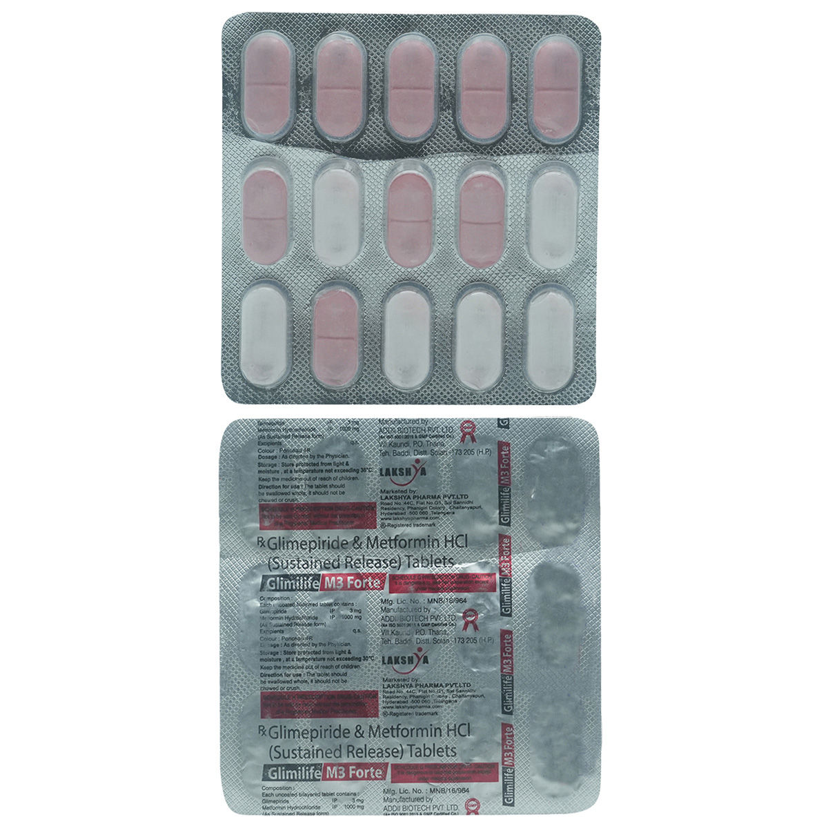 Glimilife M3 Forte Tablet 15 S Price Uses Side Effects Composition