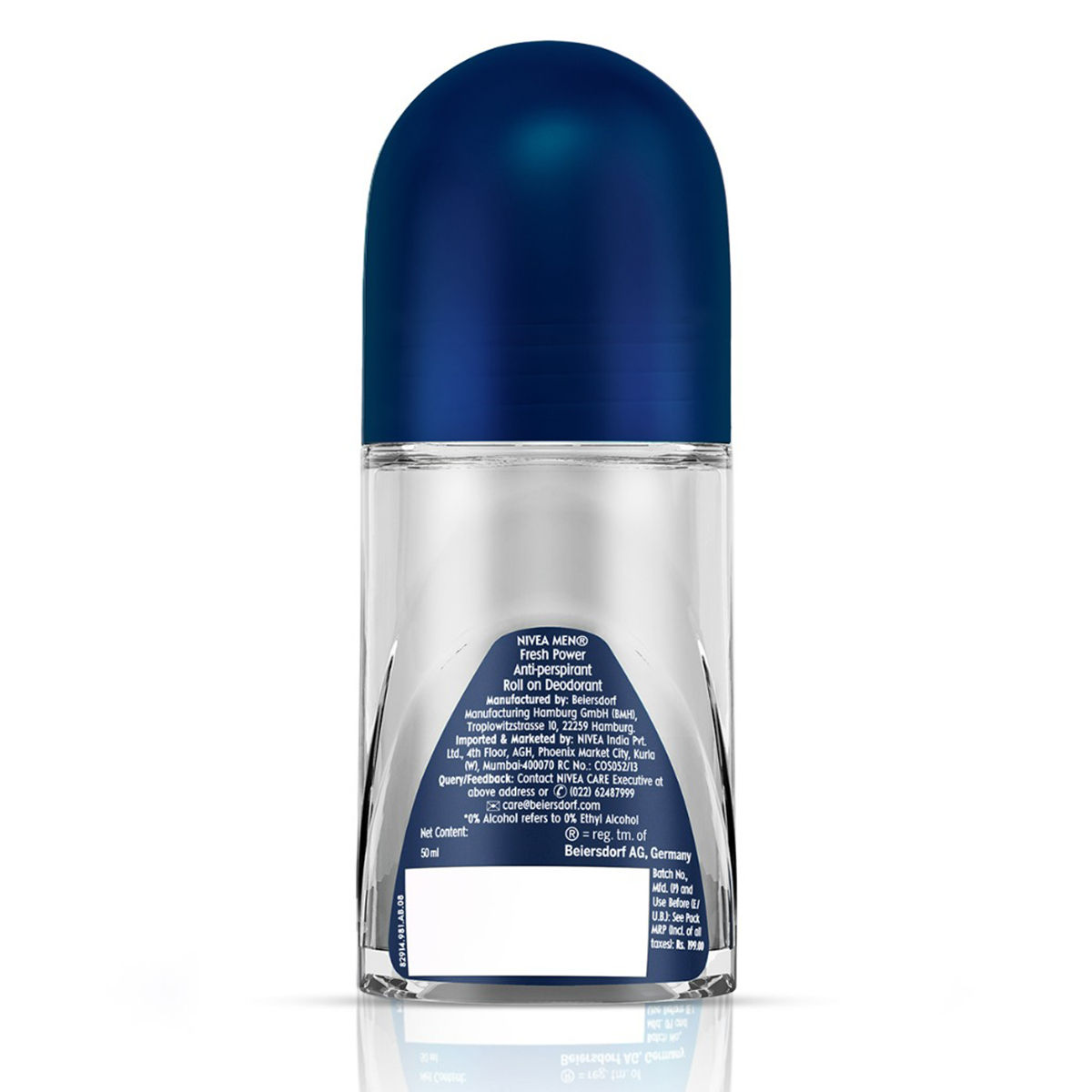 Nivea Men Fresh Power Roll On Deodrant 50 Ml Price Uses Side Effects