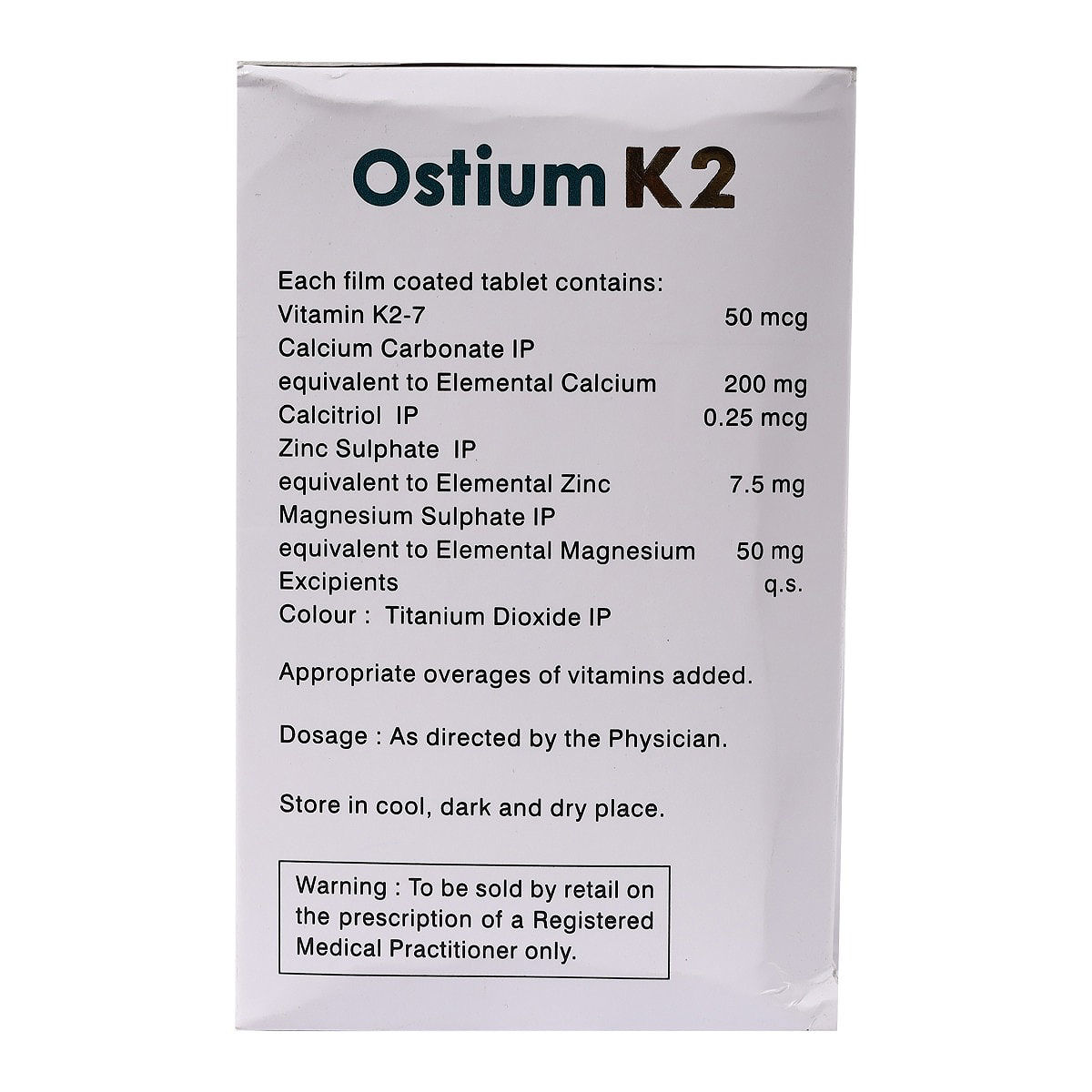 Ostium K Tablet S Price Uses Side Effects Composition Apollo