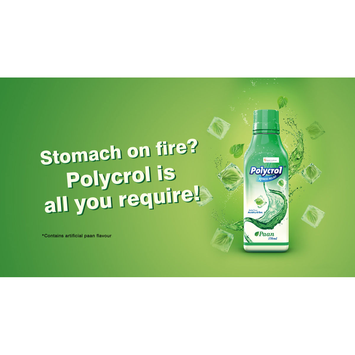 Polycrol Express Relief Paan Flavour Syrup 170 Ml Price Uses Side