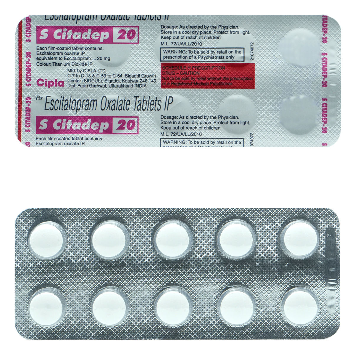 S Citadep 20 Tablet Uses Side Effects Price Apollo Pharmacy