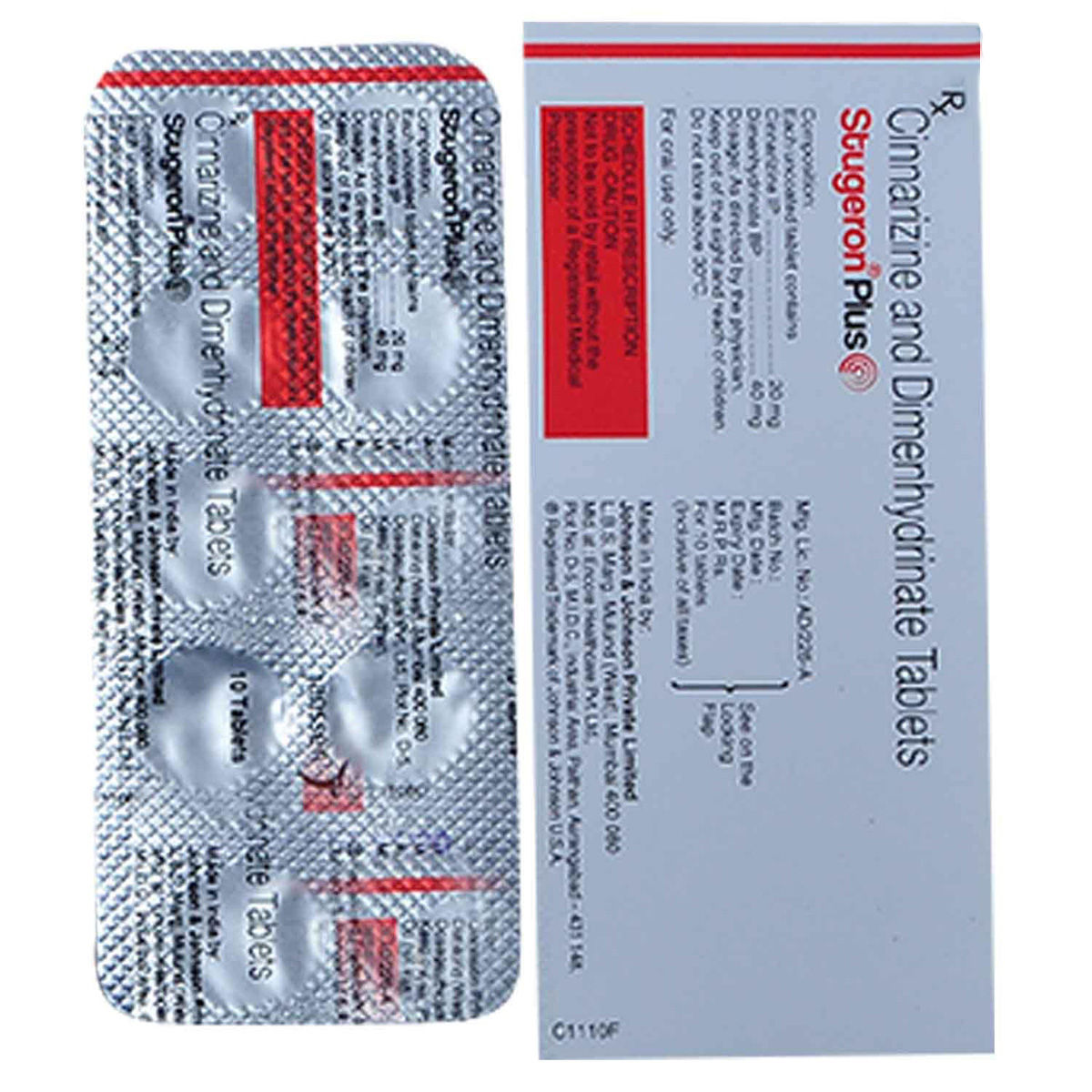 Stugeron Plus Tablet 10 S Price Uses Side Effects Composition