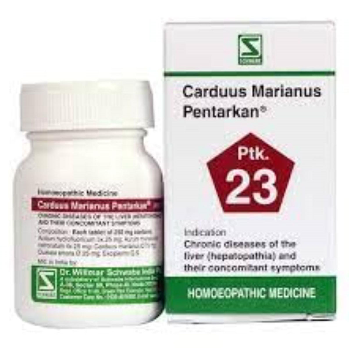 Buy Dr Willmar Schwabe Carduus Marianus Pentarkan Ptk Tablets Gm