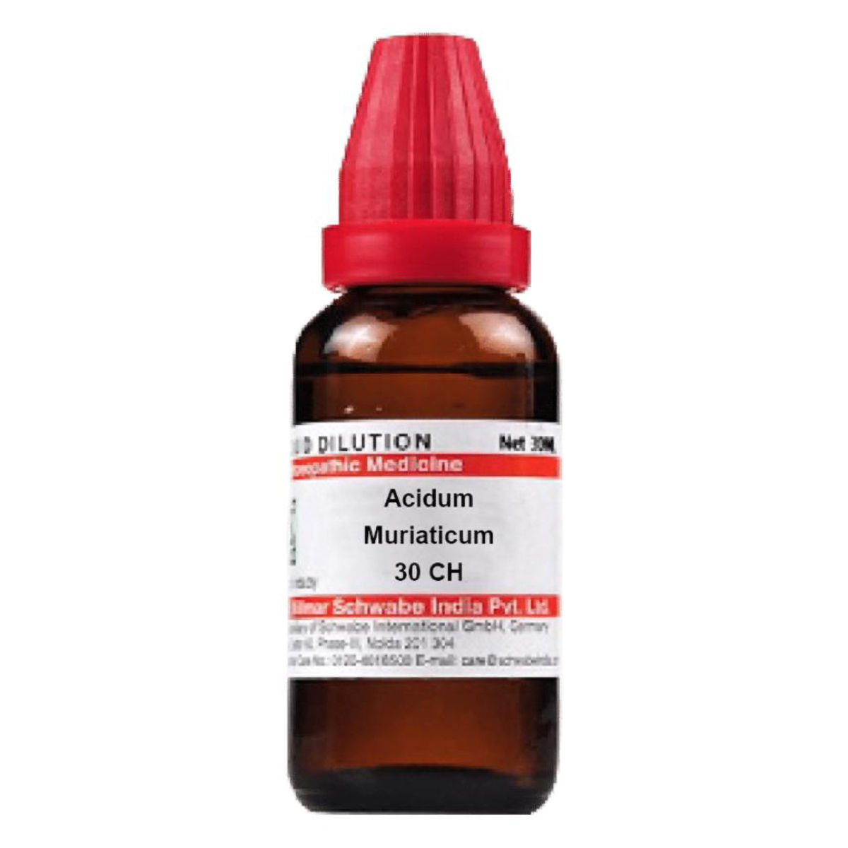 Dr Willmar Schwabe Acidum Muriaticum Ch Dilution Ml Uses Side