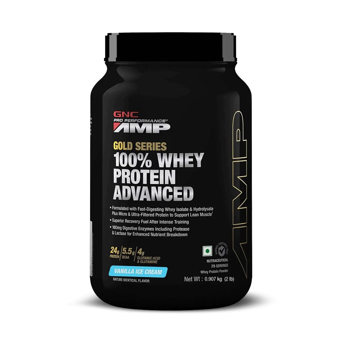 Gnc Gold Series Whey Protein Advanced Vanilla Ice Cream