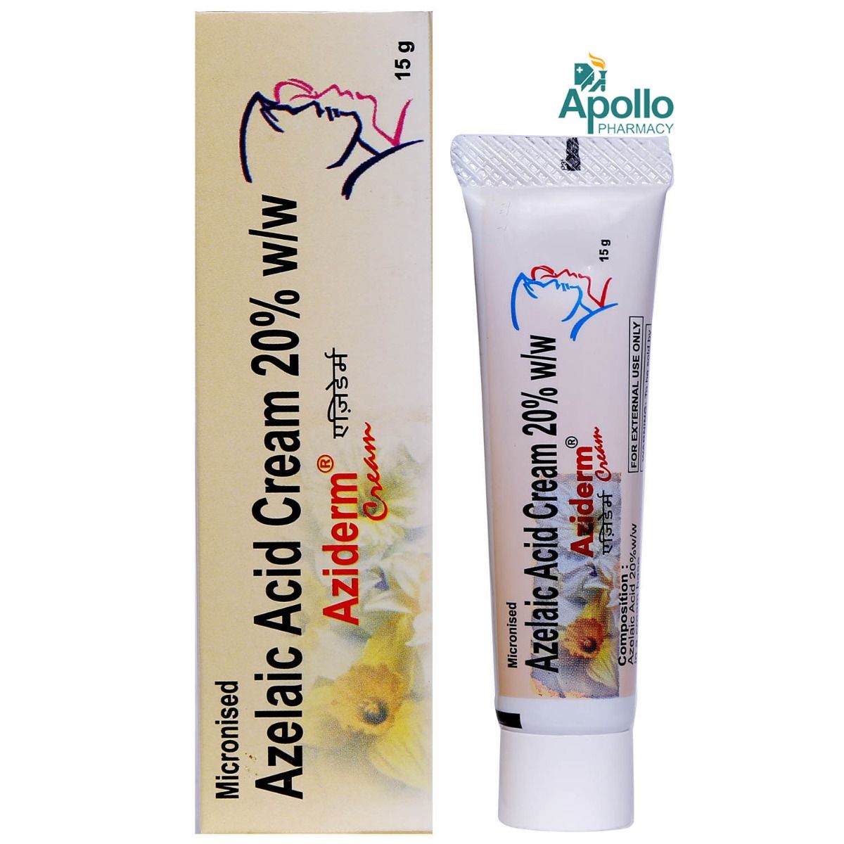 Aziderm 20 Cream 15 Gm Price Uses Side Effects Composition Apollo