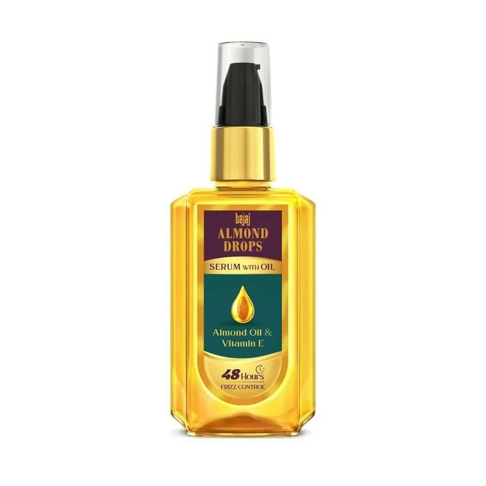 Bajaj Almond Drops Hair Serum With Oil 50 Ml Uses Benefits Price