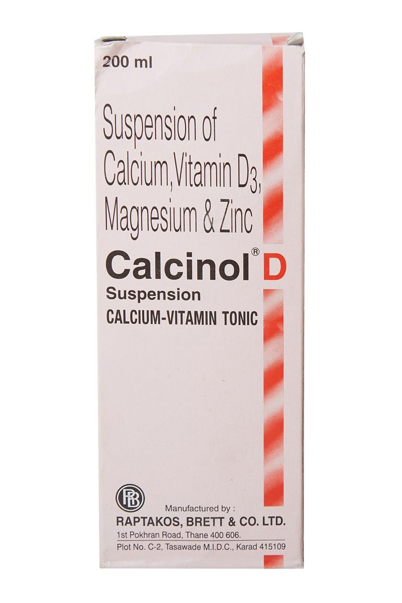 Calcinol D Suspension 200 Ml Price Uses Side Effects Composition