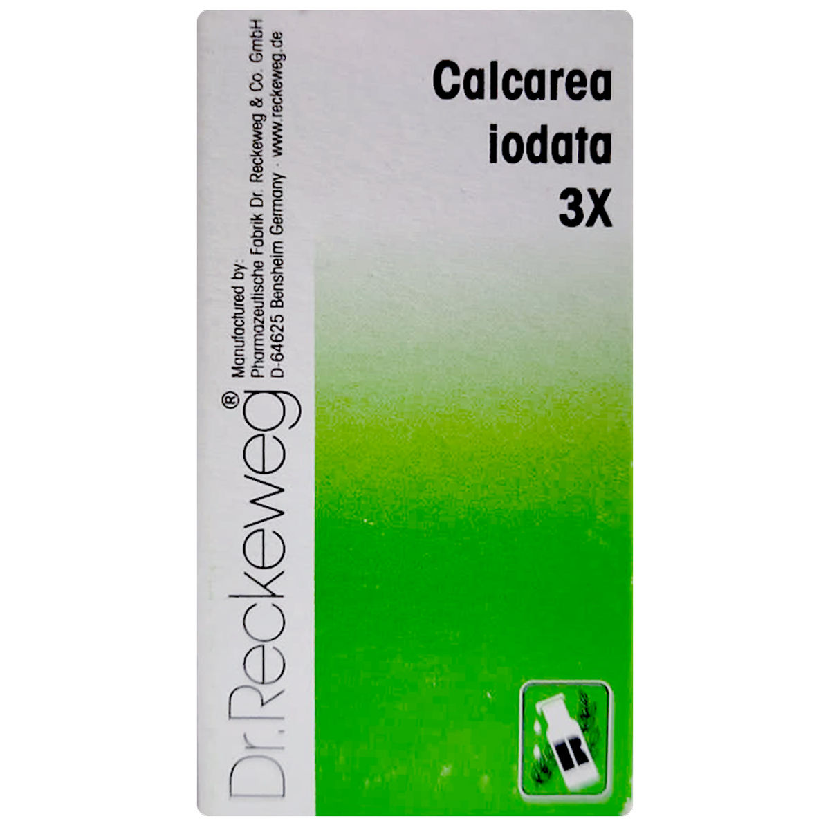 Dr Reckeweg Calcarea Iodata 3X Tablets 20 Gm Uses Benefits Price