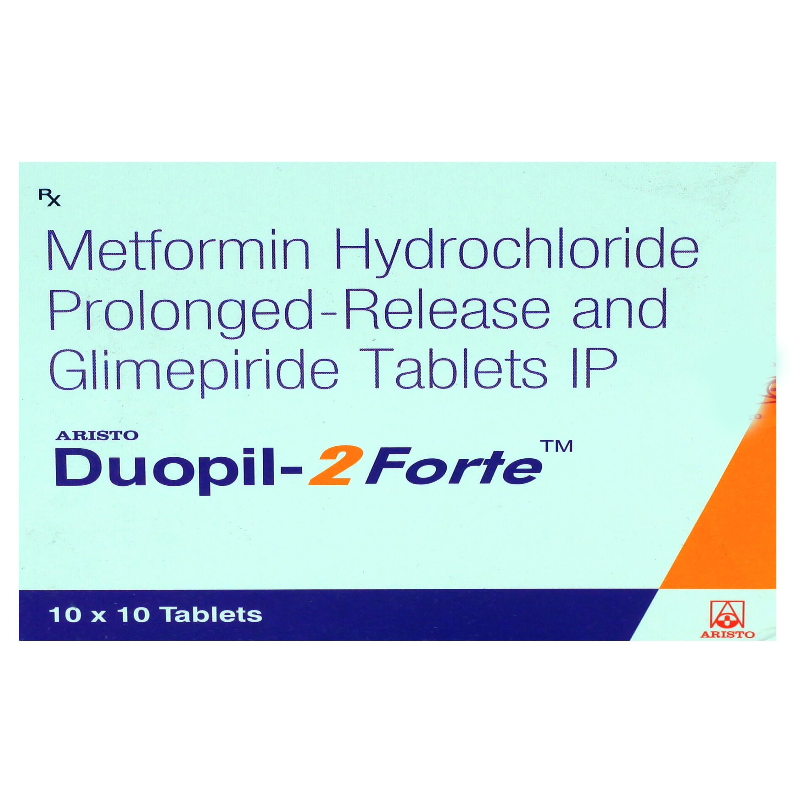 Duopil 2 Forte Tablet Uses Side Effects Price Apollo Pharmacy