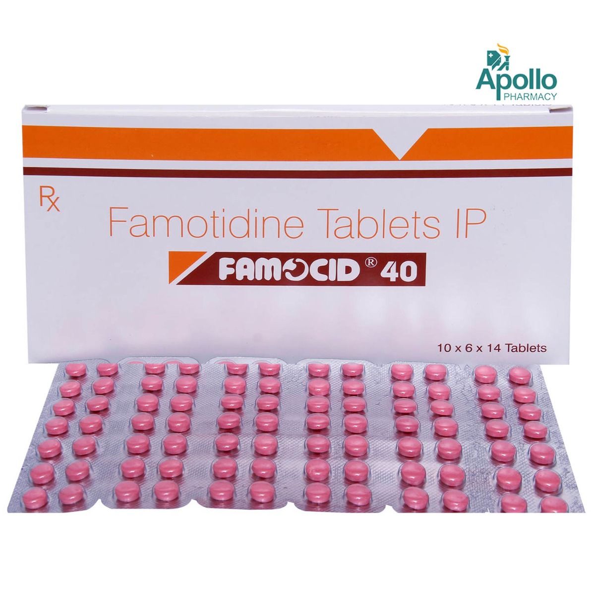 Famocid 40 Tablet 14 S Price Uses Side Effects Composition Apollo