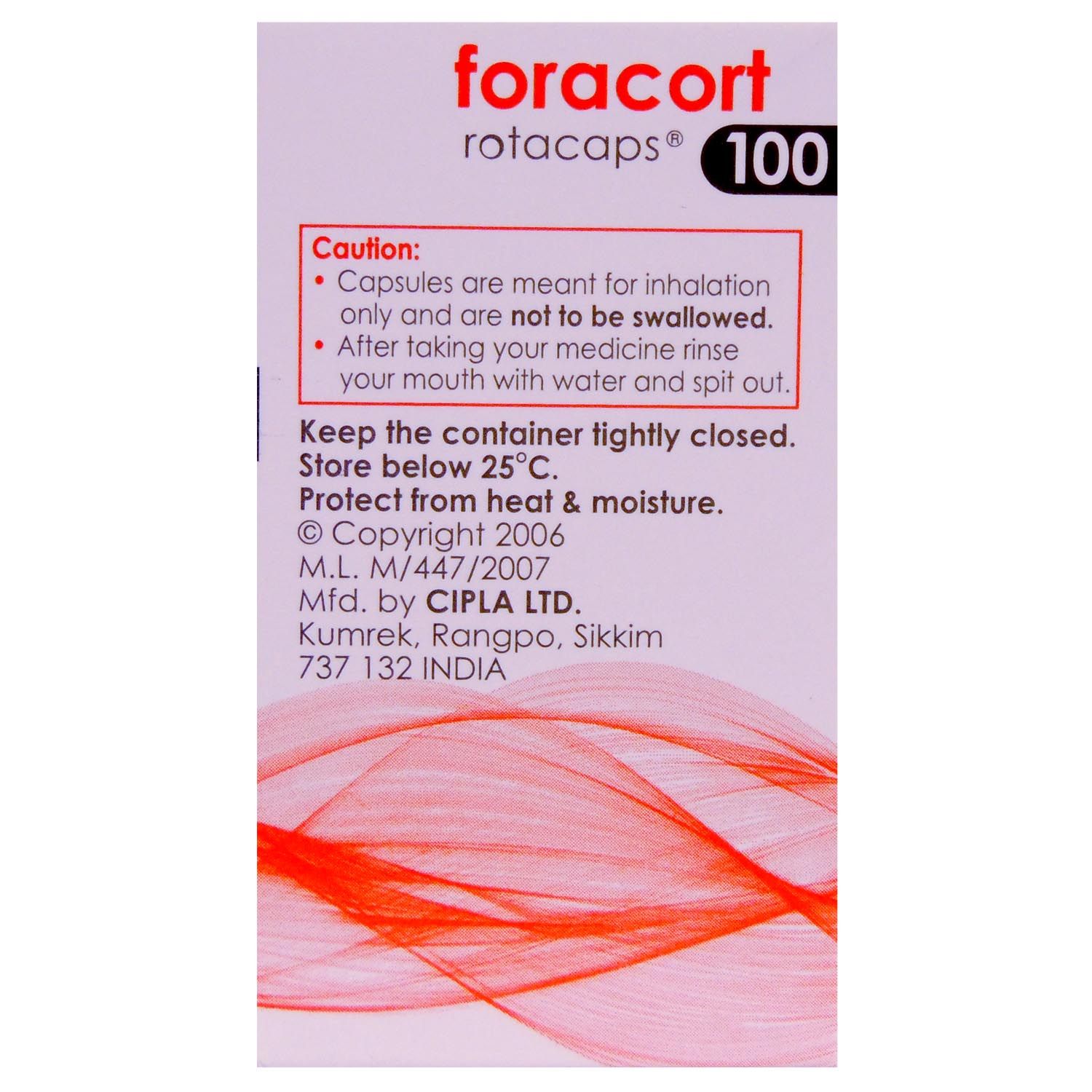 Foracort 100 Rotacap 30 S Price Uses Side Effects Composition