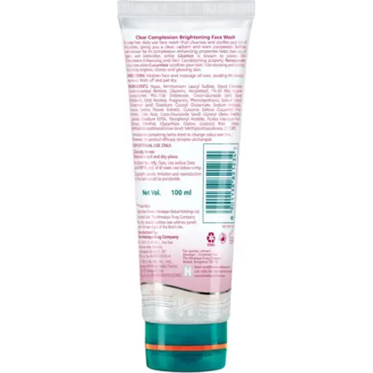 Himalaya Clear Complexion Whitening Face Wash Ml Price Uses Side