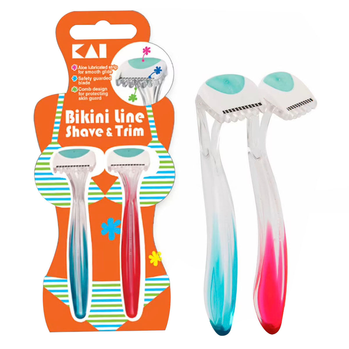 Kai Bikini Line Shave Trim Women Razor Count Price Uses Side