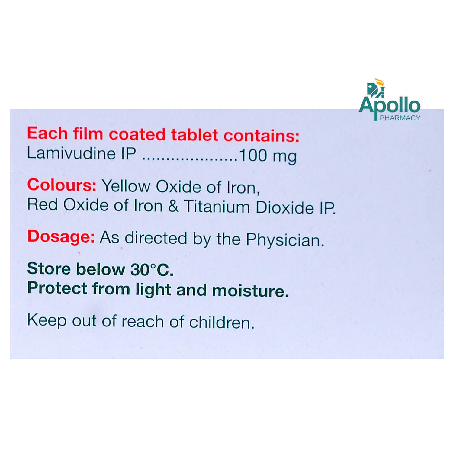 Lamivir Hbv Tablet S Price Uses Side Effects Composition Apollo