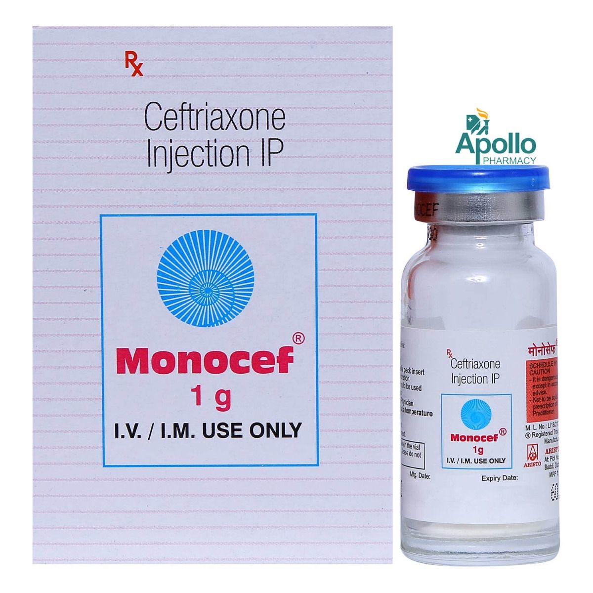 Monocef Gm Injection Price Uses Side Effects Composition Apollo