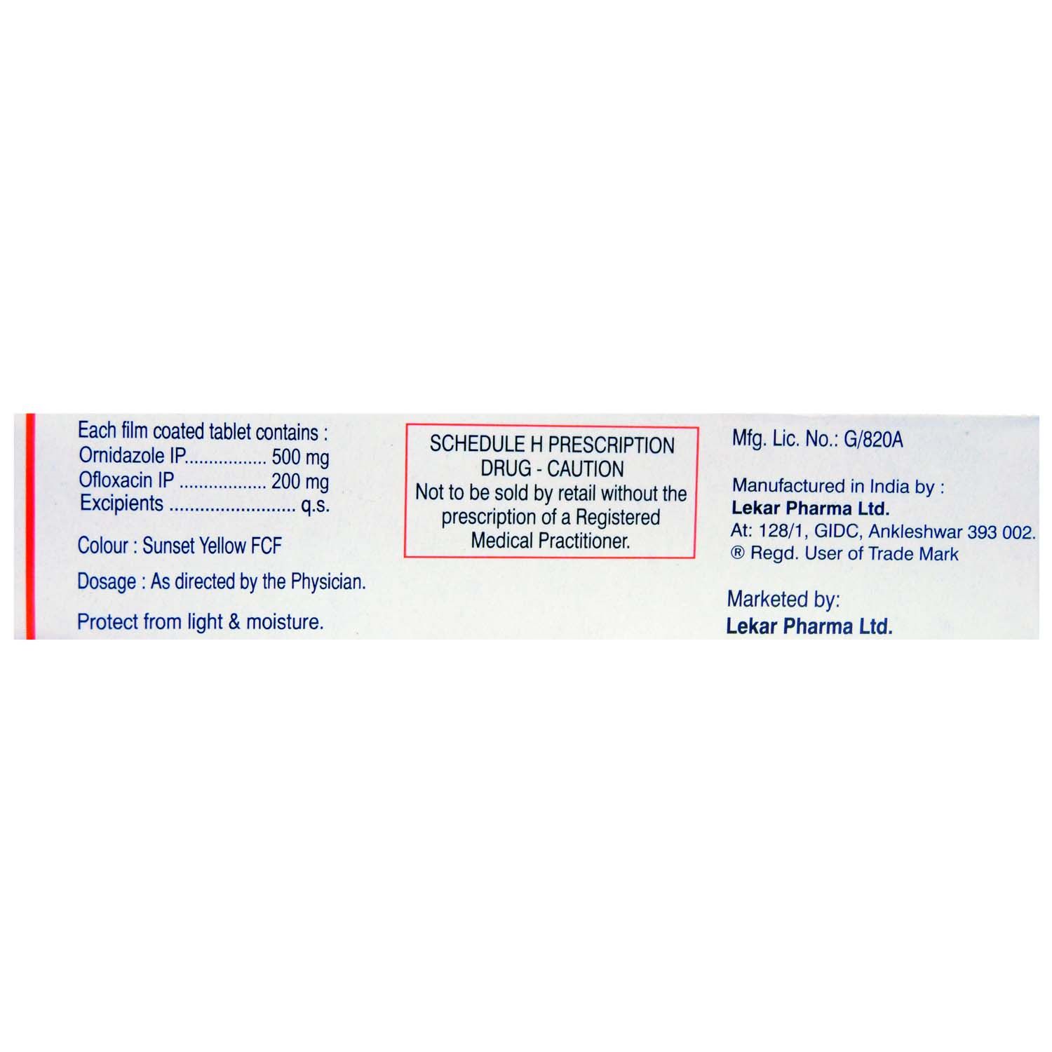 NOR METROGYL PLUS TABLET Price Uses Side Effects Composition