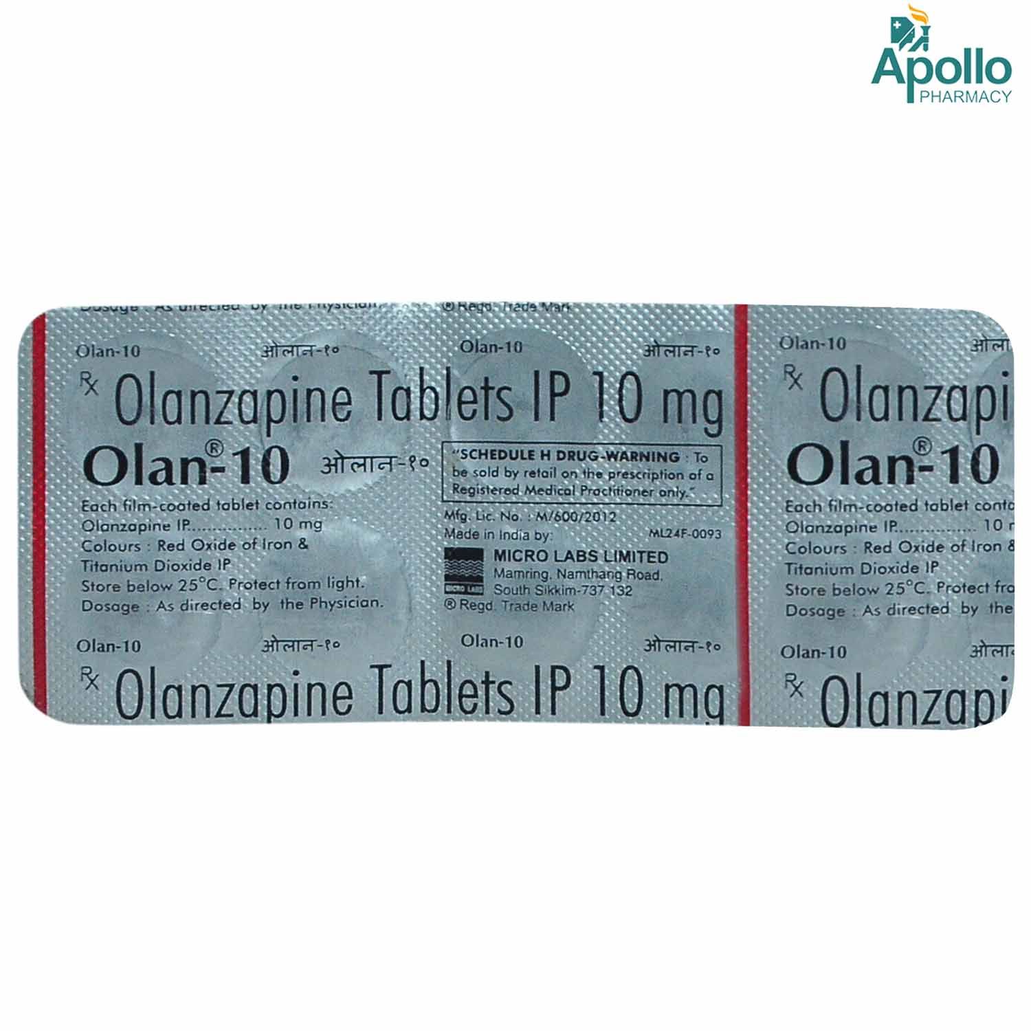 Olan 10 Tablet 10 S Price Uses Side Effects Composition Apollo