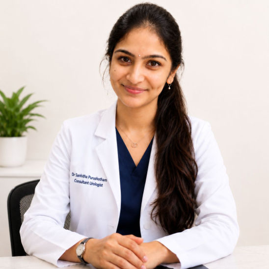 Dr. Sanhitha Purushotham, Urologist Dr. Sanhitha Purushotham, Urologist