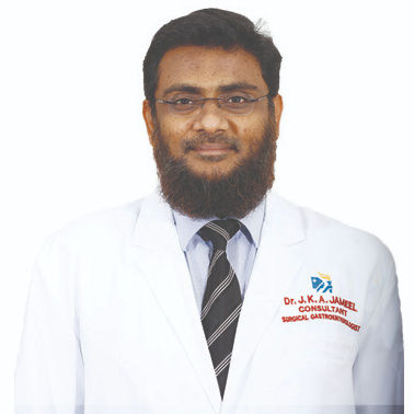 Dr. J K A Jameel, Surgical Gastroenterologist Dr. J K A Jameel, Surgical Gastroenterologist