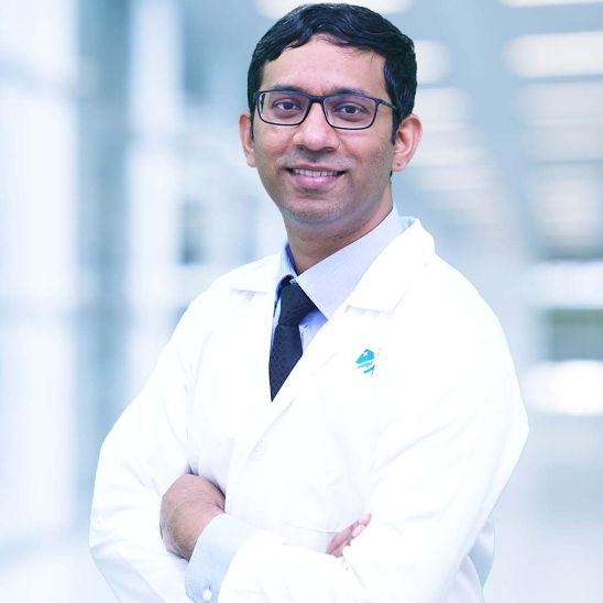 Dr. Ajesh Raj Saksena, Surgical Oncologist Dr. Ajesh Raj Saksena, Surgical Oncologist