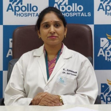 Ms. K Sowmya, Dietician Ms. K Sowmya, Dietician