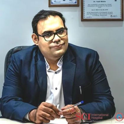 Dr. Yash Bhatia, Orthopaedician Dr. Yash Bhatia, Orthopaedician