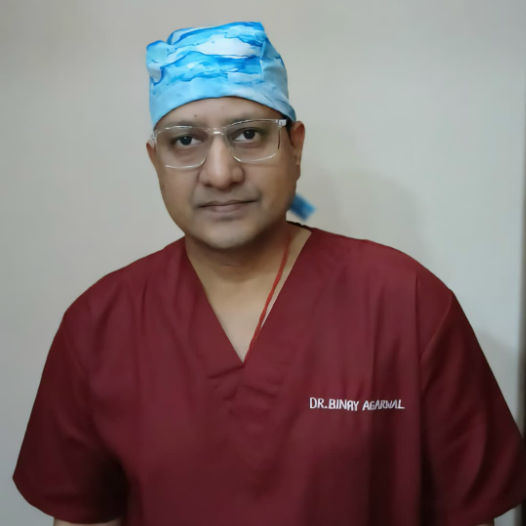 Dr. Binay Agarwal, General and Laparoscopic Surgeon Dr. Binay Agarwal, General and Laparoscopic Surgeon