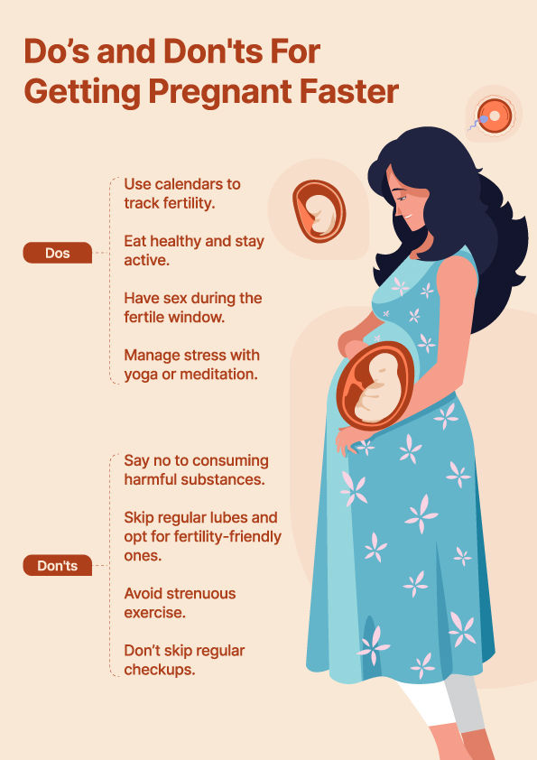 Tips to getting pregnant faster