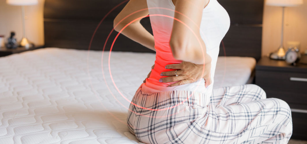 poor sleep and lower back pain