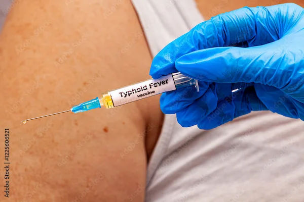 Blood Test Confirming Typhoid Fever