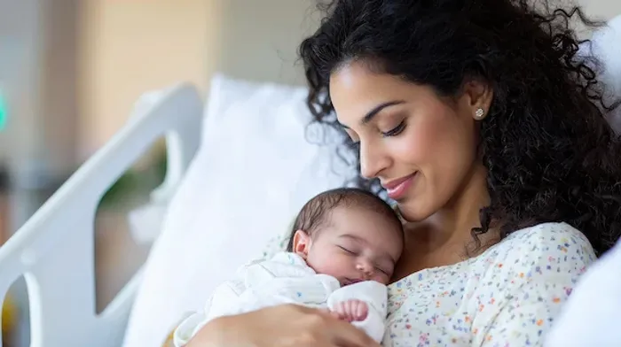Postpartum mother