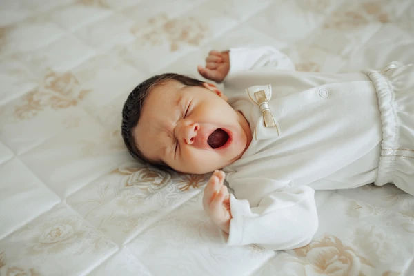 baby grunting