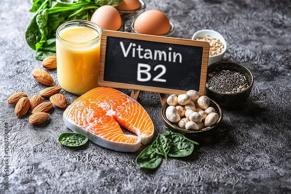 Vitamin B2 Sources and Deficiency Information