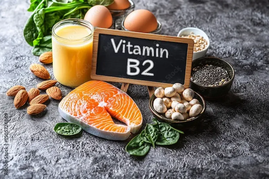 Vitamin B2 Sources and Deficiency Information
