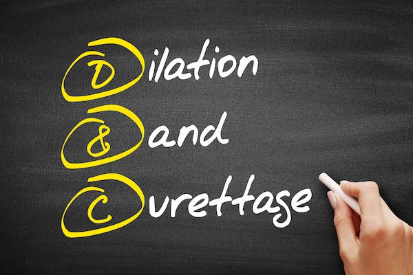 Dilation and Curettage.