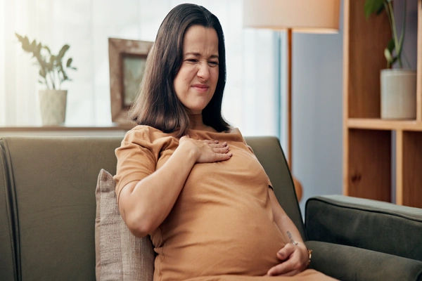 pregnancy bloating