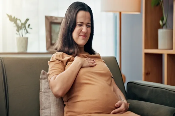 pregnancy bloating