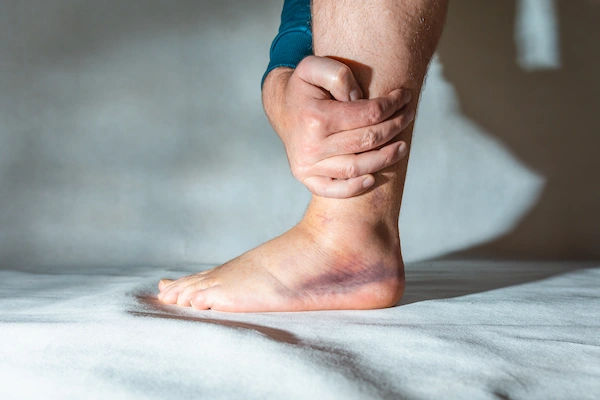 sprained ankle