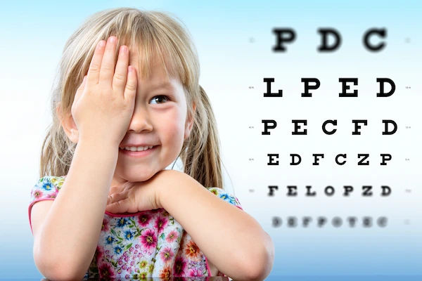 childs eyes