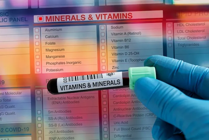 vitamins test
