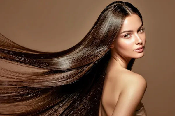 silky hair