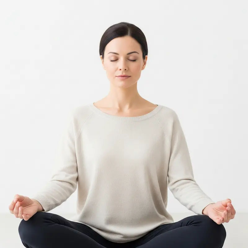 Sukhasana (Easy Pose) Health Benefits and How to Practice It