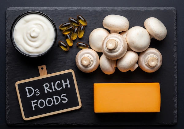 Vitamin D3-rich foods
