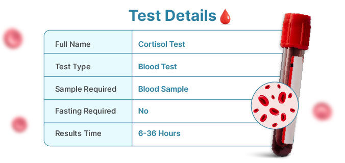 Cortisol Test Details