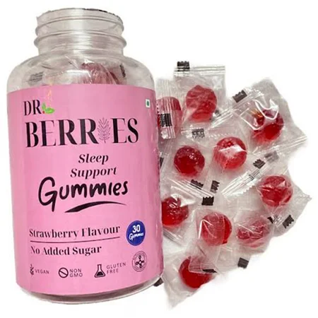 DR Berries Sleep Support Strawbwrry Gummies 30's
