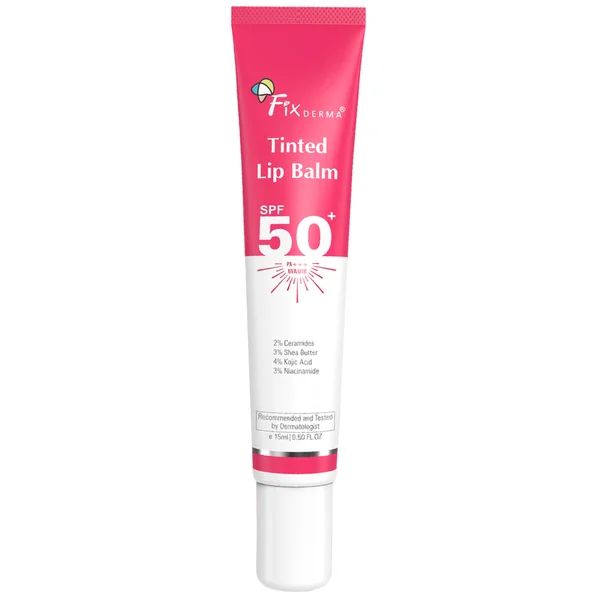 Fixderma Spf50+ Tinted Lip Balm, 15 ml